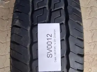 Trailerhjul med fælg 185R14C V-01, 1 stk.