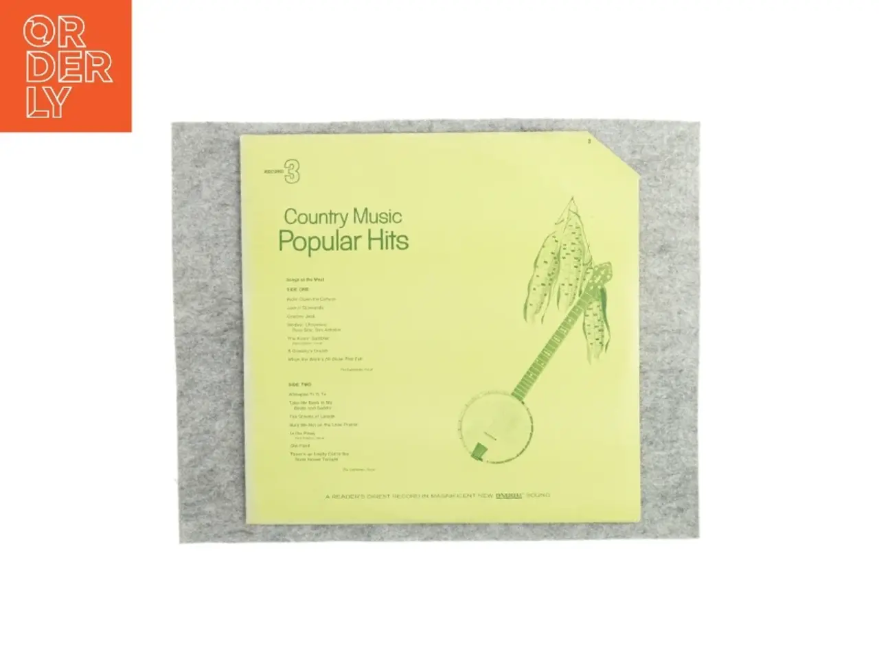 Billede 1 - Country Music Popular Hits record 3 Vinylplade