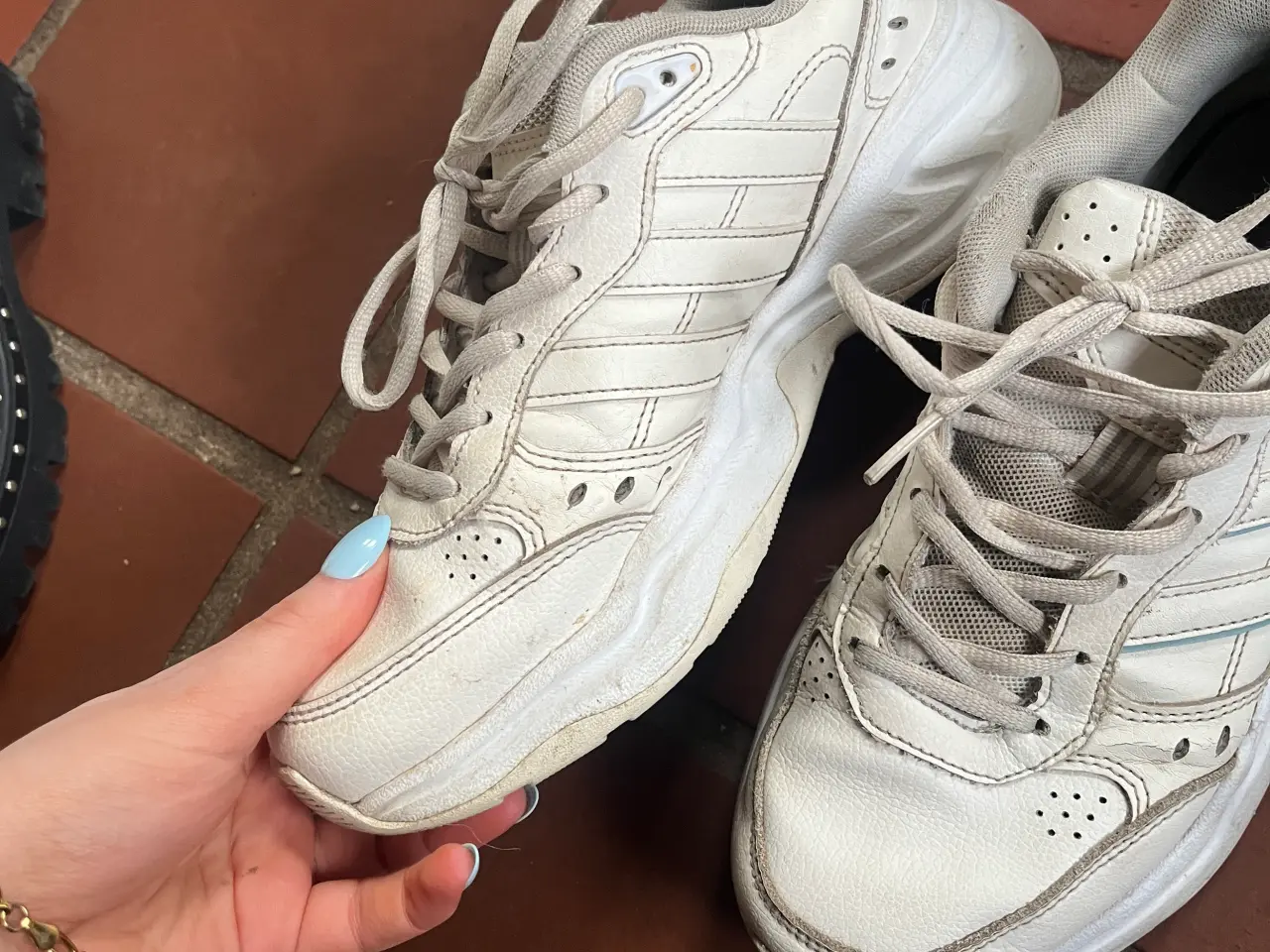 Billede 5 - Adidas strutter sneakers damesko str 39 i hvid