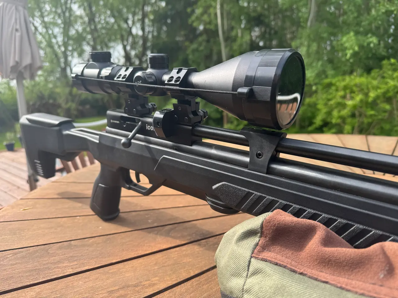 Billede 1 - PCP luftgevær til salg – Crosman Icon 4,5 mm