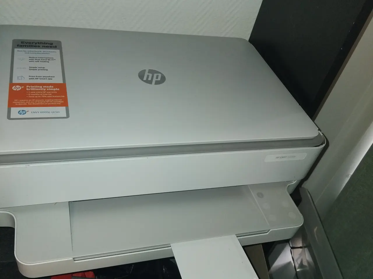 Billede 1 - Hp farve printer og scanner næsten ubrugt