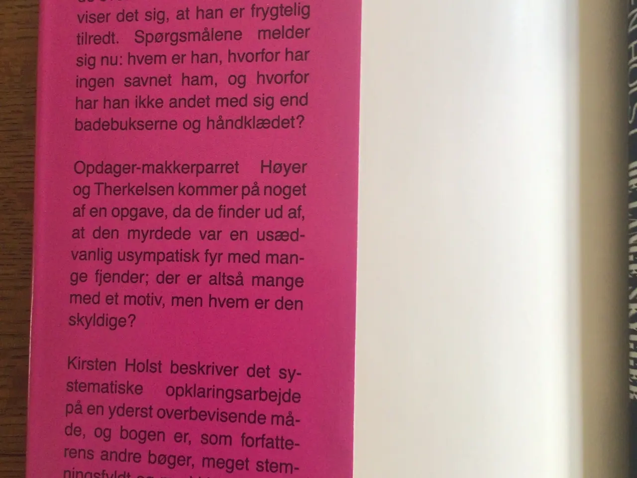 Billede 3 - Kirsten Holst : De lange skygger