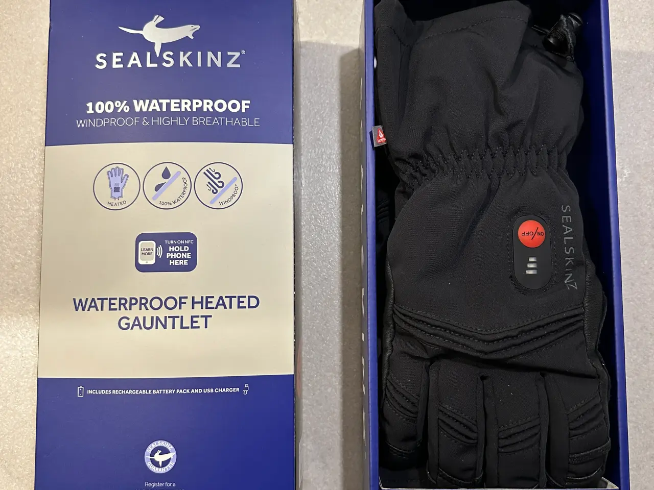 Billede 1 - Sealskin Hansker med varme på batteri