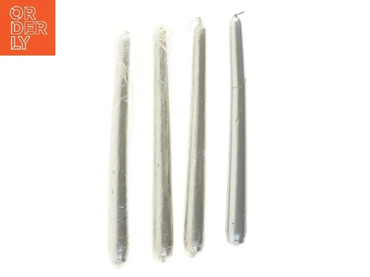 Billede 1 - Sæt af fire bordlys (str. 23,5 cm)