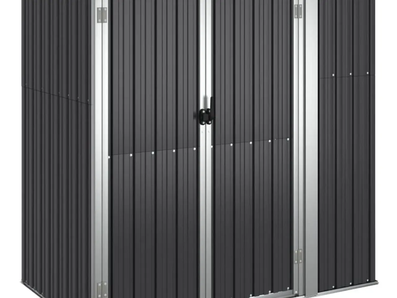 Billede 2 - Redskabsskur til haven 161x89x161 cm galvaniseret stål antracit