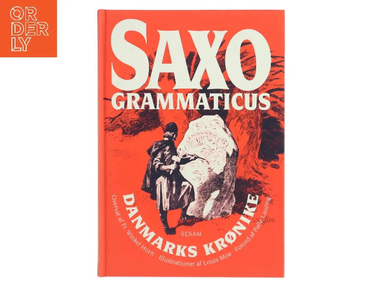 Billede 1 - Danmarks Krønike (Ved Fr. Winkel Horn, Palle Lauring) af Saxo Grammaticus (Bog)