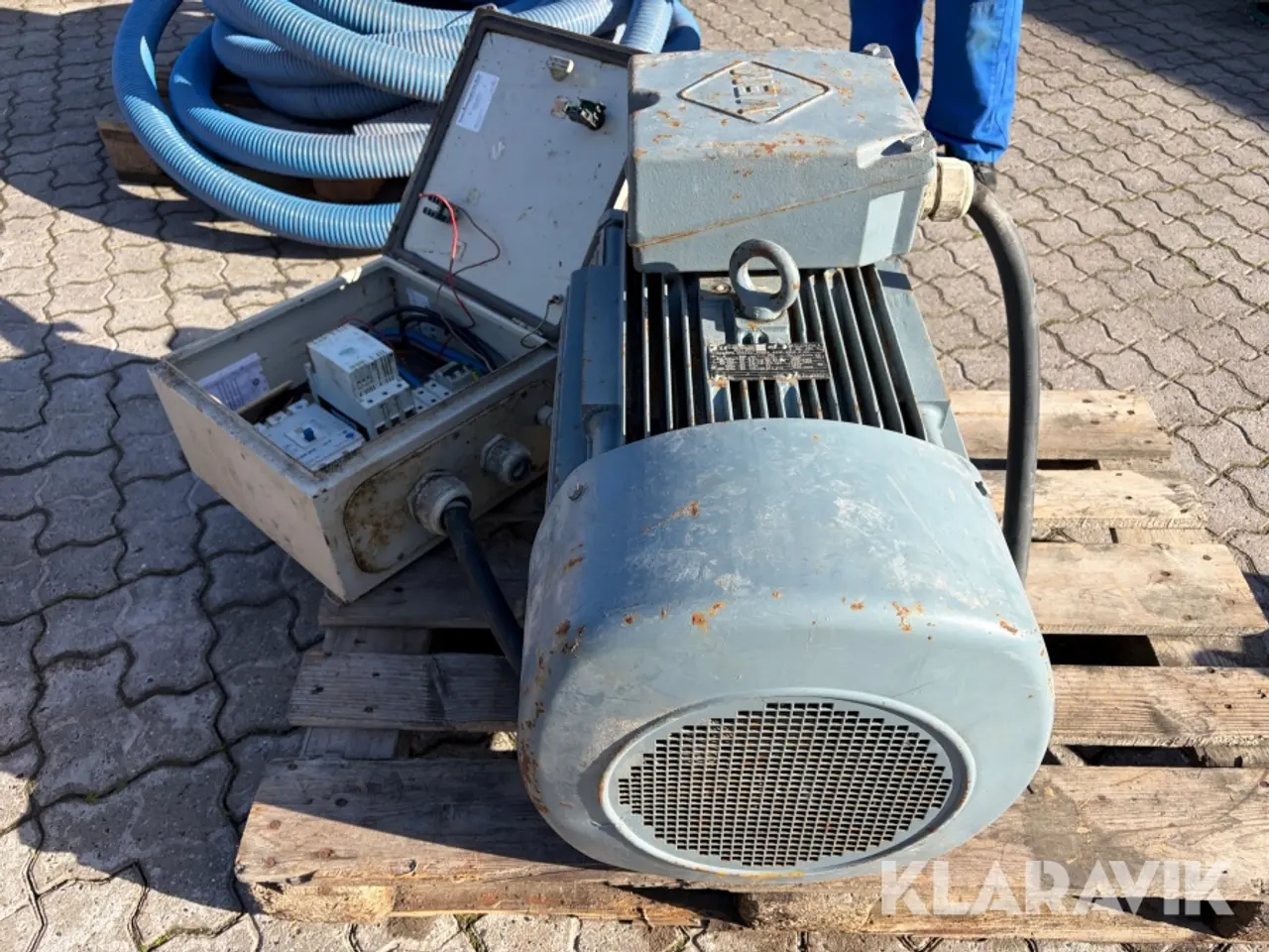 Billede 8 - Elmotor Vem K21R 250M 2 HW med styring.