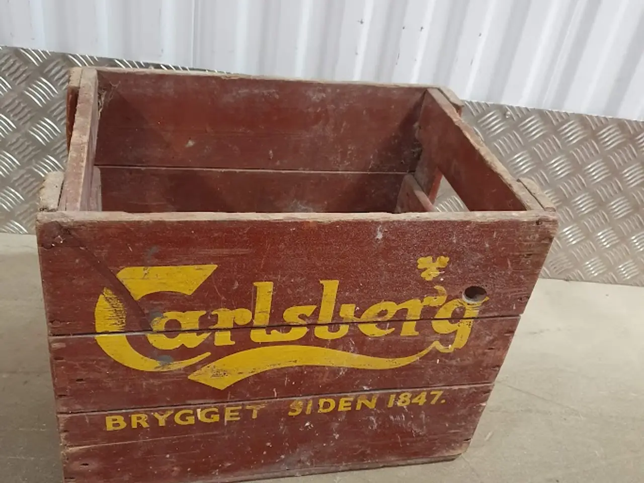 Billede 2 - Gammel ølkasse - Carlsberg