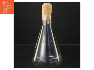 Glaskaraffel med korkprop 1 liter fra Bodum (str. 27 cm)