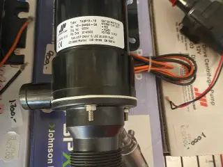 Johnson maceratorpumpe 12 volt