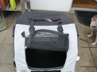 Hunde trailer til cykel sælges har aldrig været br