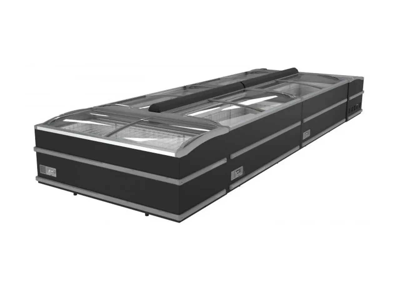 Billede 2 - Combisteel supermarked fryser – sort – 988 liter