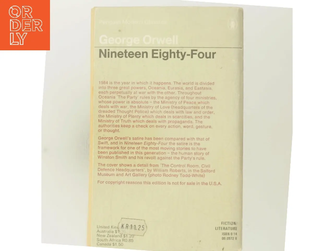 Billede 3 - Nineteen Eighty-Four af George Orwell (Bog)