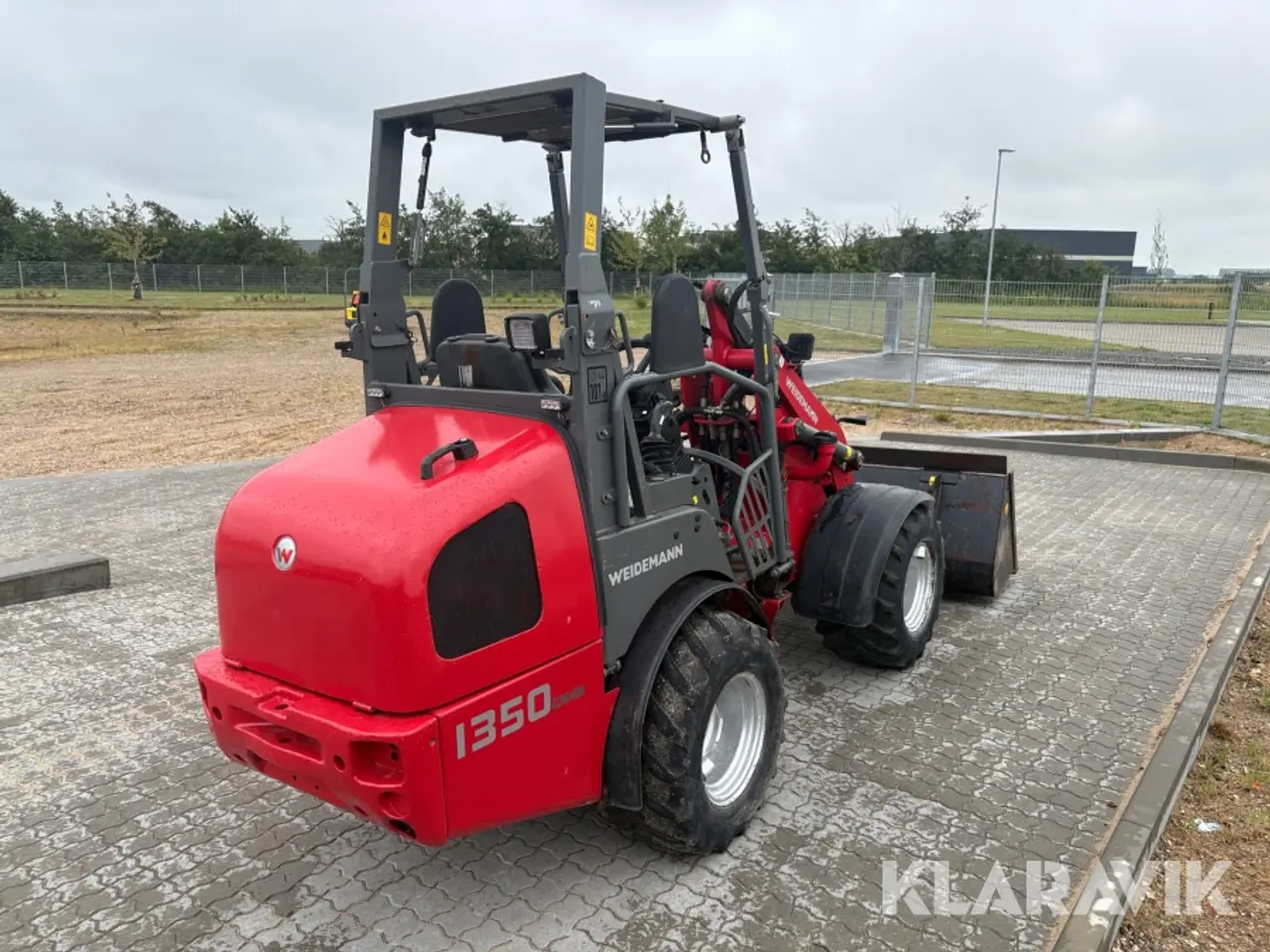 Billede 5 - Minilæsser Weidemann 1350 CX45 med tilbehør