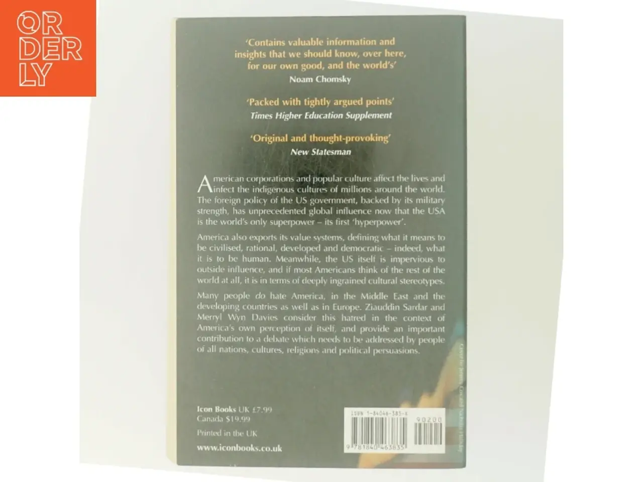 Billede 3 - 'Why do people hate America?' By Ziauddin Sardar and Merryl Wyn Davies (bog)