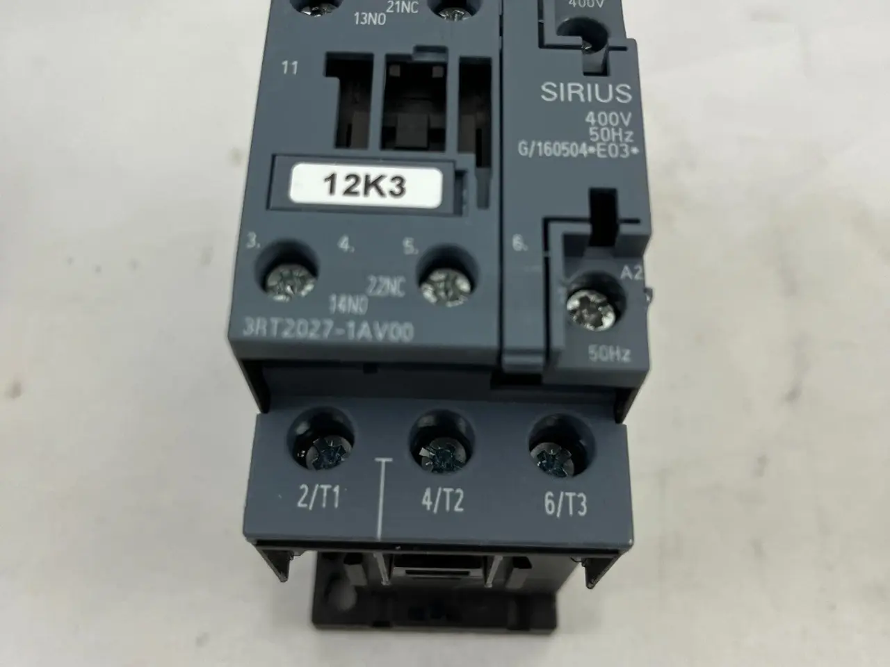 Billede 3 - Siemens SIRIUS 3RT2027-1AV00 kontaktor, 3-Pole,