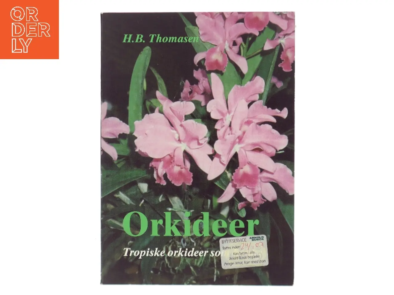 Billede 1 - Orkideer af H.B. Thomasen (Bog)