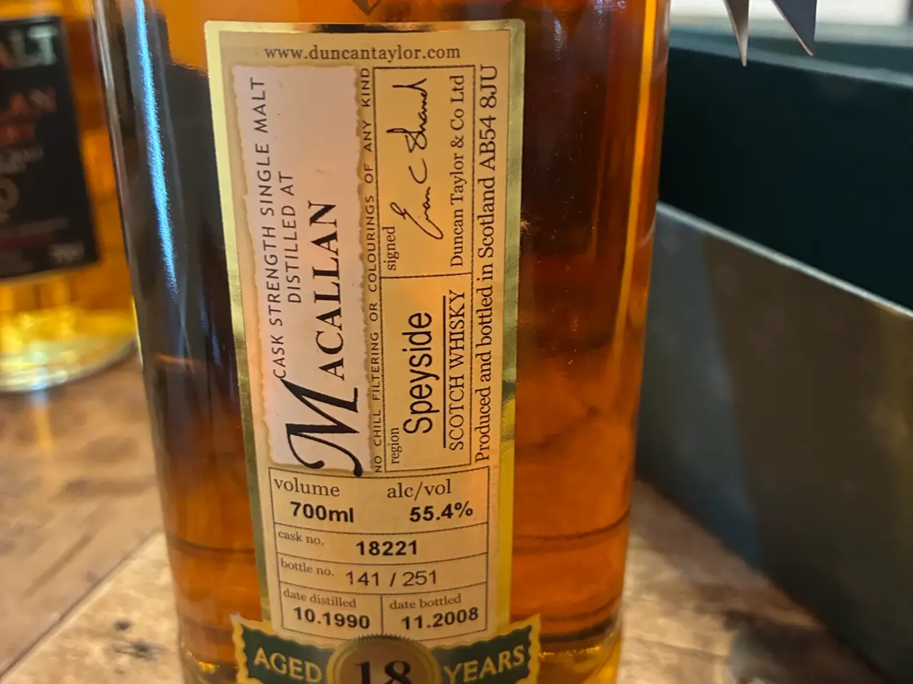 Billede 8 - 4 flasker Macallan fra 90’erne 