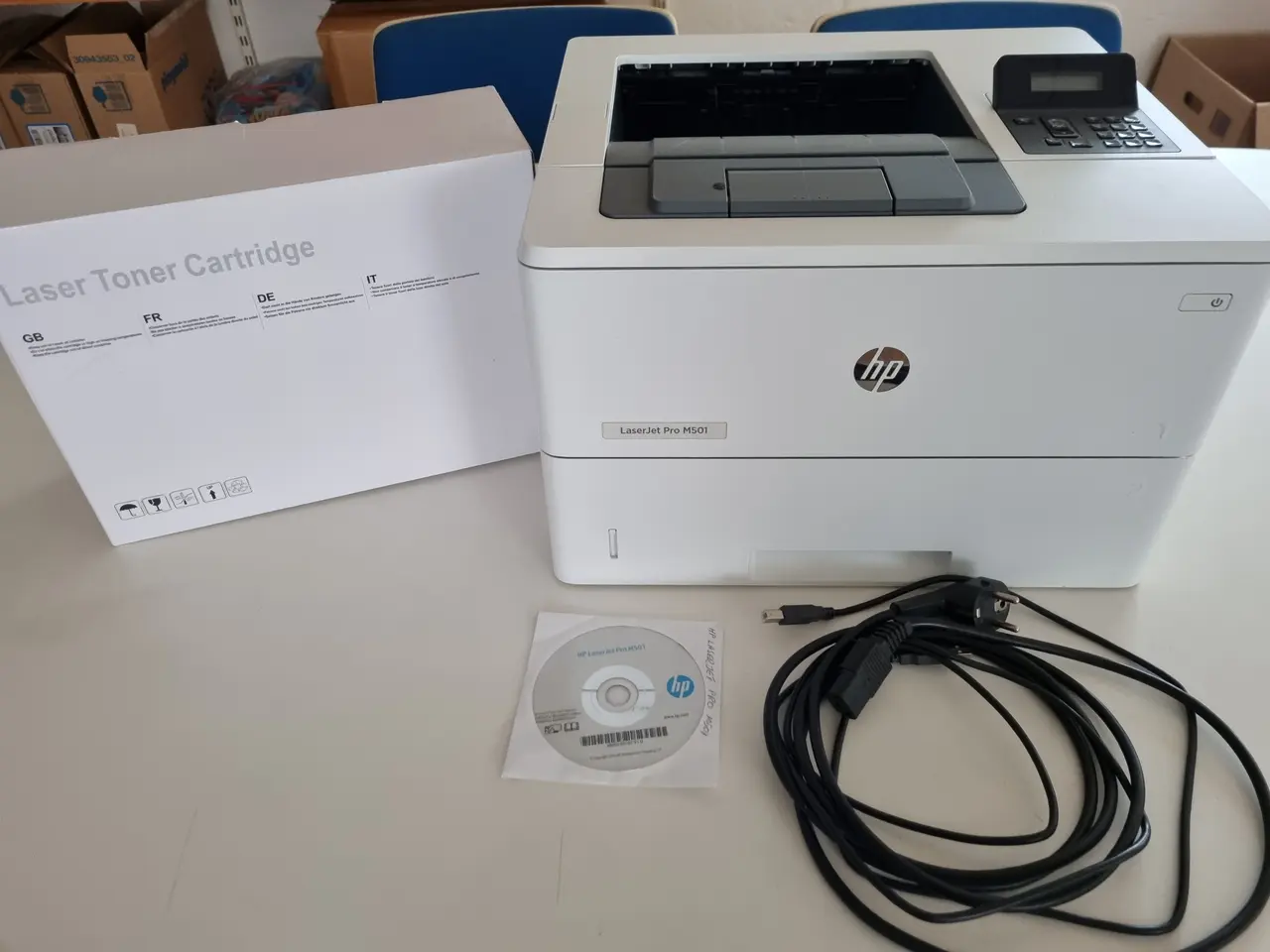 Billede 1 - HP laserjet pro M501