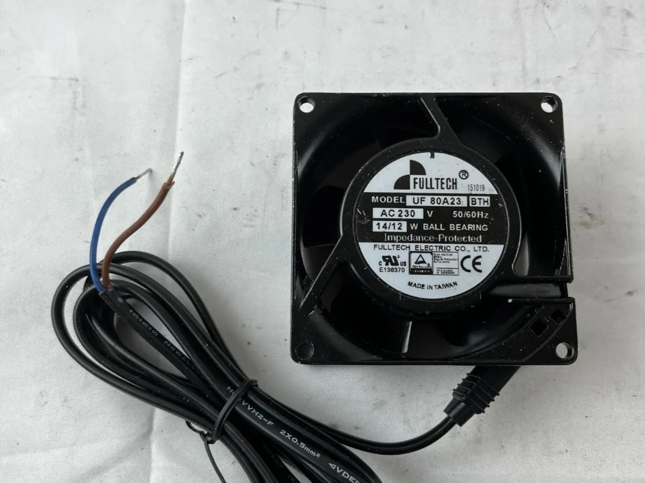 Billede 2 - Fulltech UF 80A23 BTH 230VAC Axial Cooling 80mm