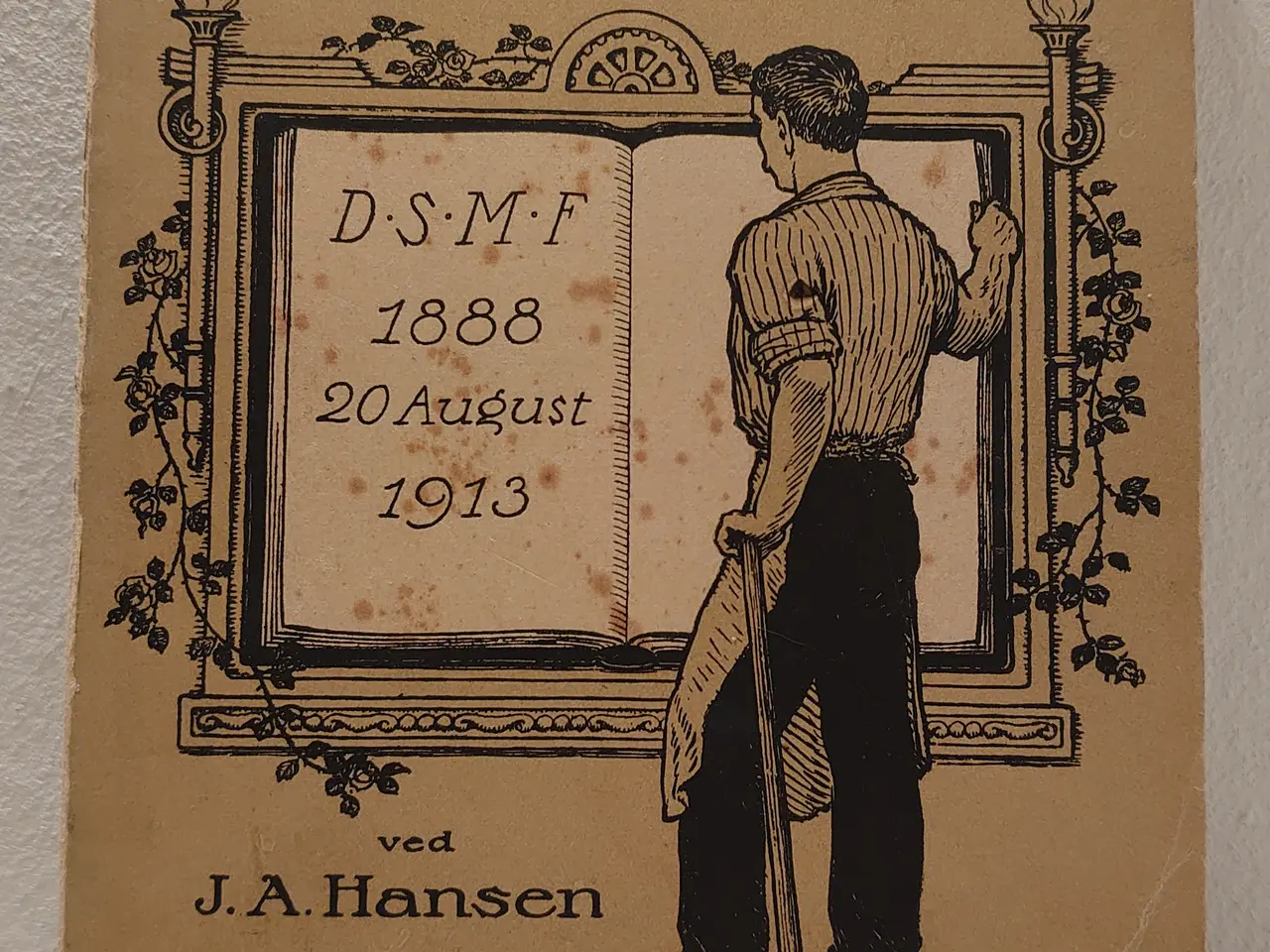Billede 1 - J.A.Hansen:Dansk Smede- og Maskinarbejder...1913