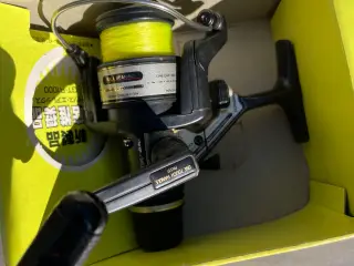 Shimano Titanos Aerlex GT-R1000 i org æske.