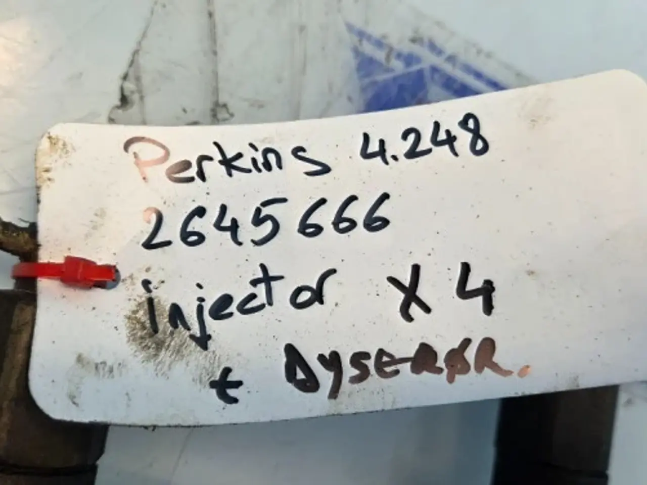Billede 18 - Perkins 4.248 Injektor og Dyserør 2645666