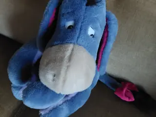 VINTAGE Disney Æsel (Eeyore) fra 90'erne