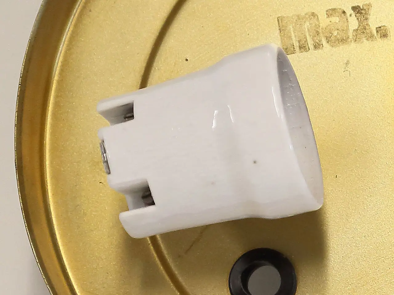 Billede 6 - E.S. Horn plafond i røgfarvet bobleglas