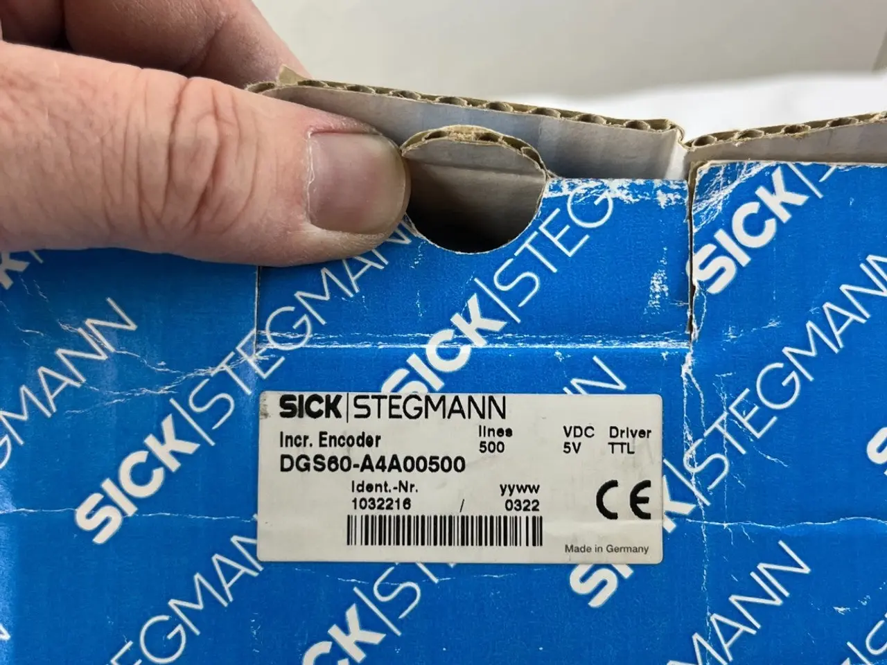 Billede 4 - SICK Stegmann DGS60-A4A00500 Incremental Encoder