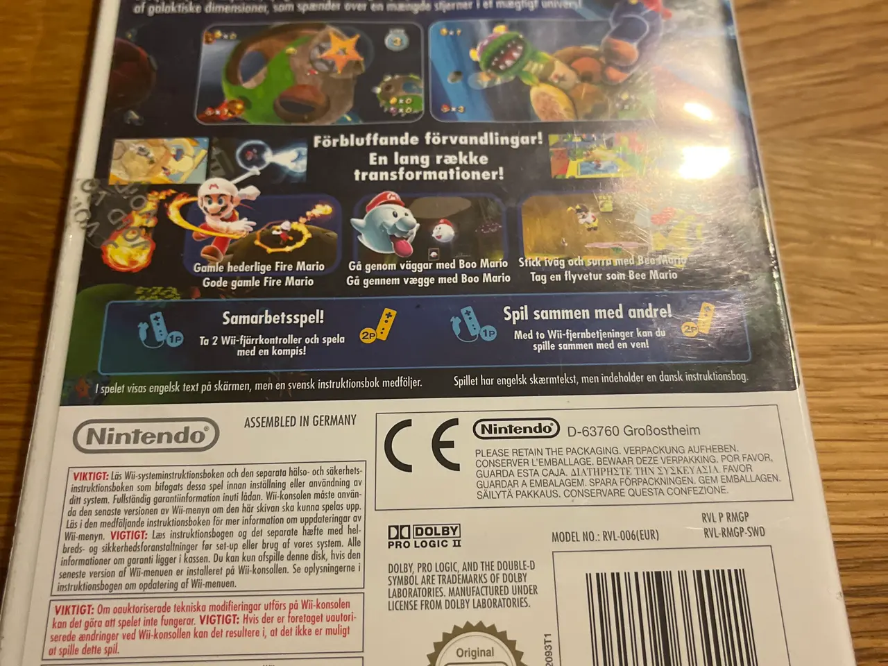 Billede 2 - Wii super Mario Galaxy 2007