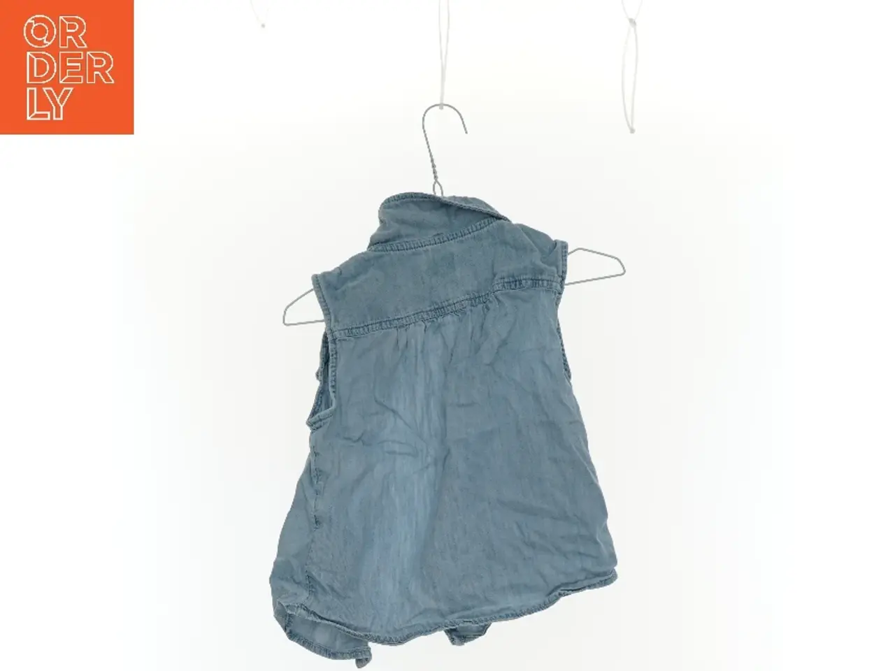 Billede 2 - Denim skjorte uden ærmer fra Gap (str. 116 cm)