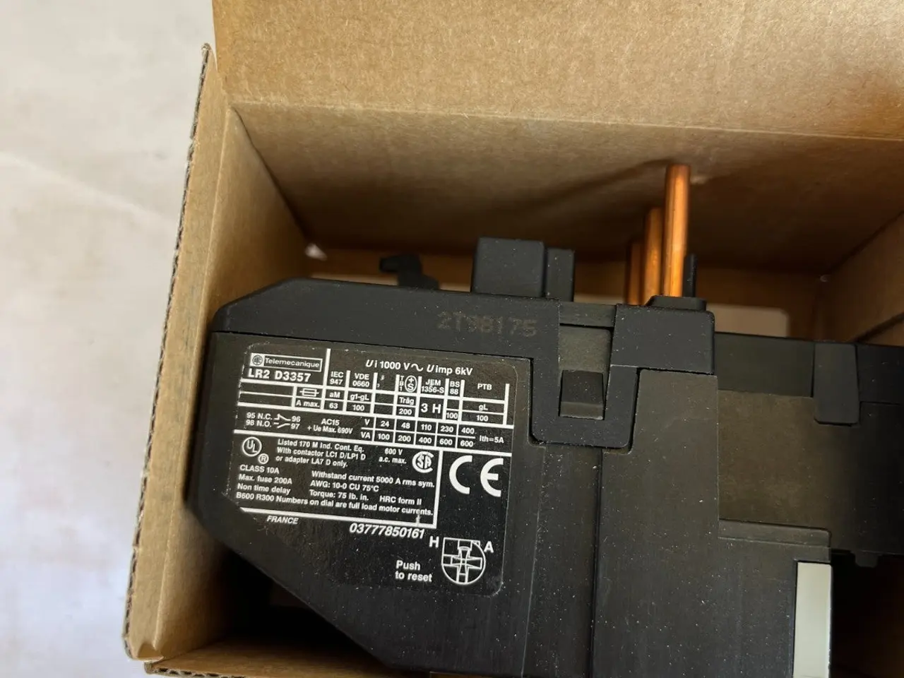 Billede 7 - Telemecanique LR2 D3357 Thermal Overload relæ