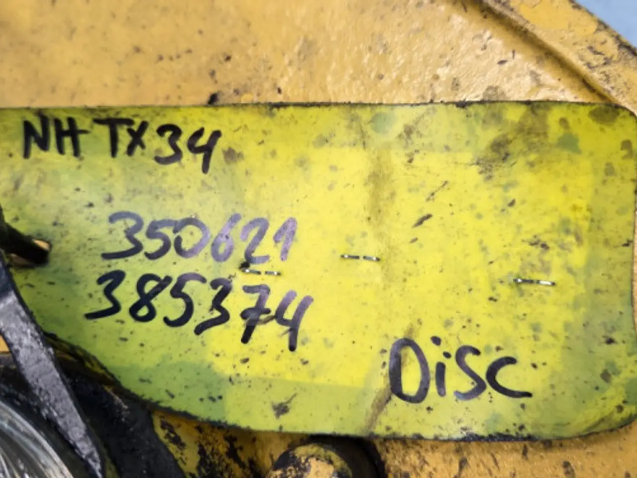 Billede 12 - New Holland TX4 Variatorskive 350621