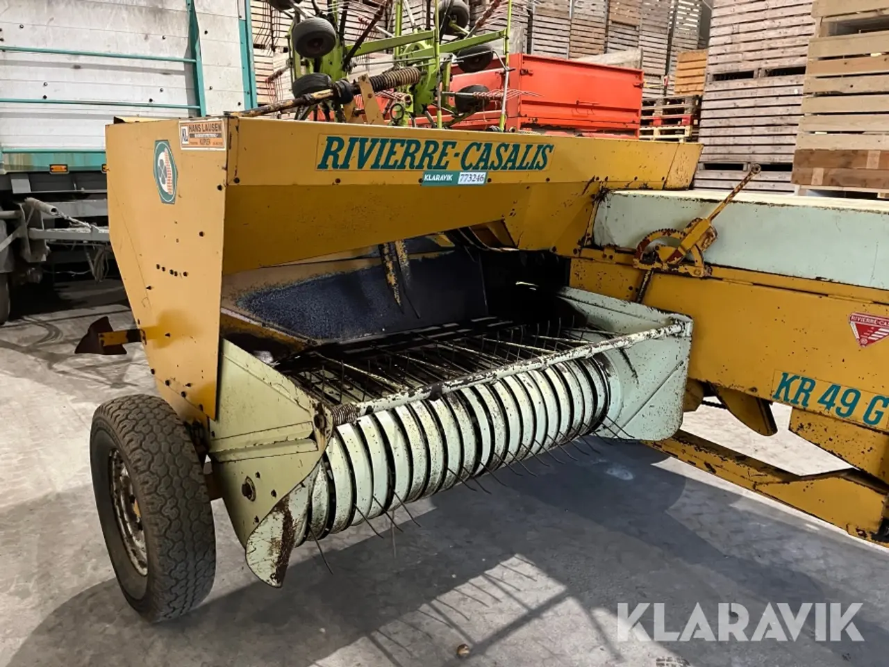 Billede 12 - Ballepresser Rivierre Casalis KR 49 G 118975