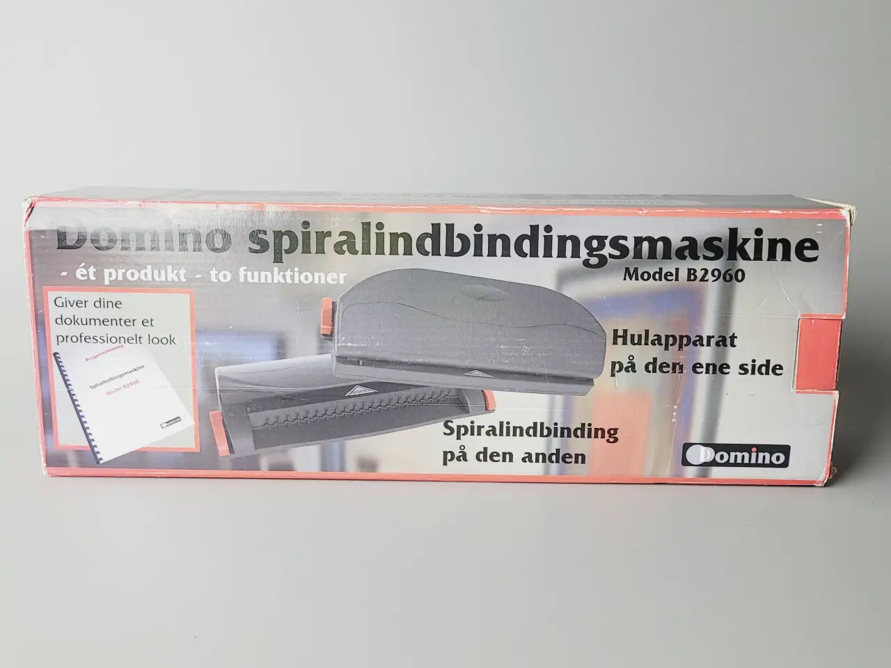 Billede 4 - ⭐️· Domino Spiralindbindingsmaskine B2960 