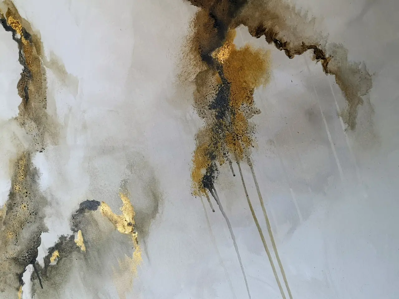 Billede 3 - Akryl maleri 100 x 100 cm