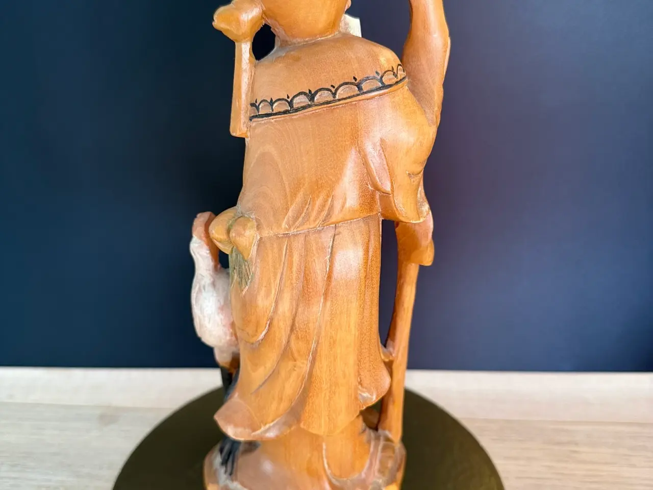 Billede 5 - Vintage/ antikke håndskårede orientalske figurer
