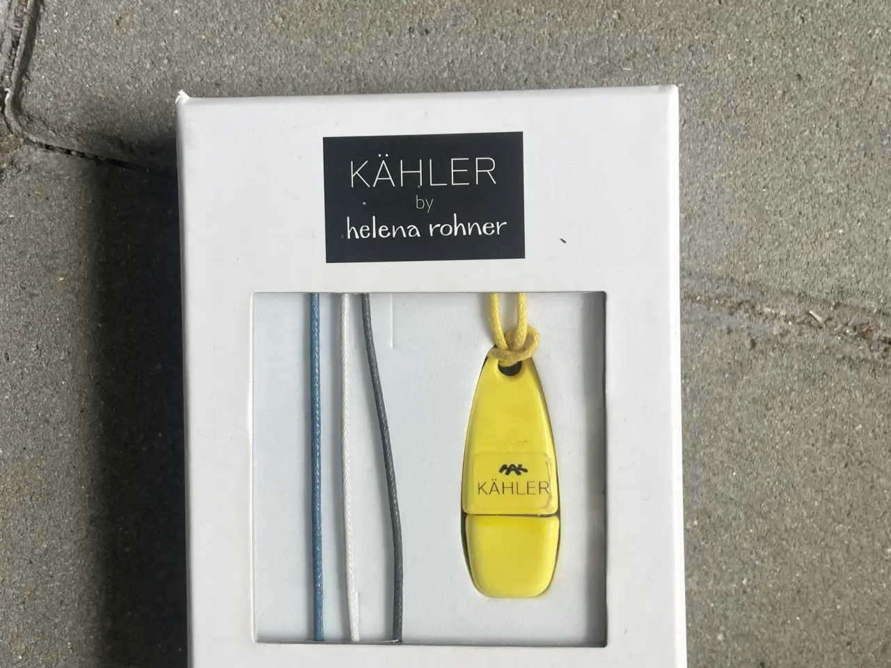 Billede 1 - Kahler usb stick gult nyt