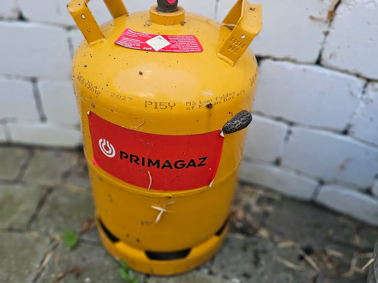 Billede 1 - Gasflaske