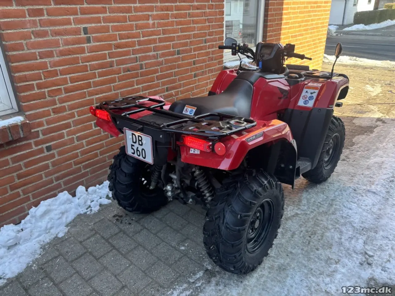 Billede 3 - Honda TRX 520 på nr plader fa6 40km