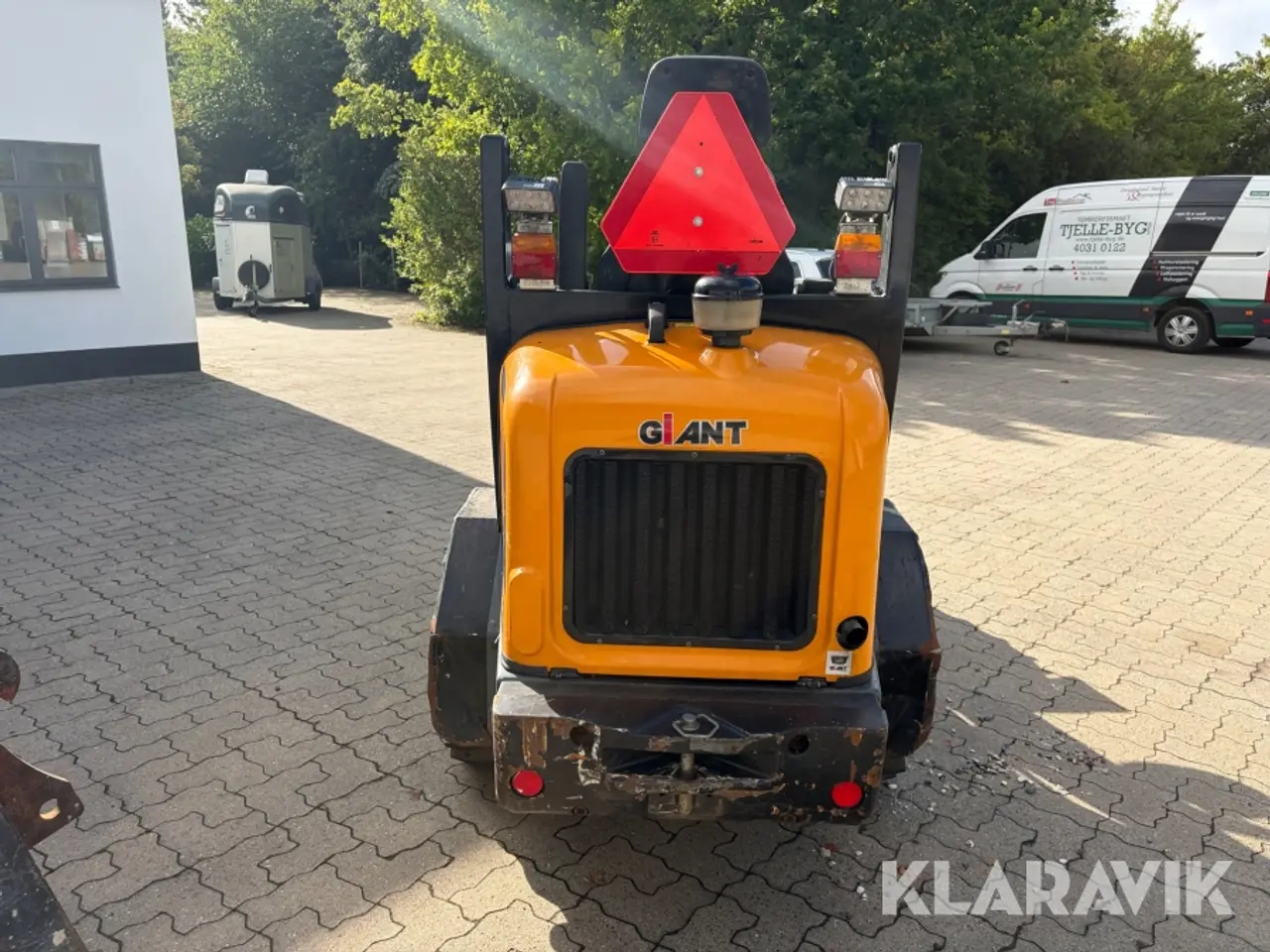 Billede 5 - Minilæsser Giant D337T X-TRA HD med tilbehør