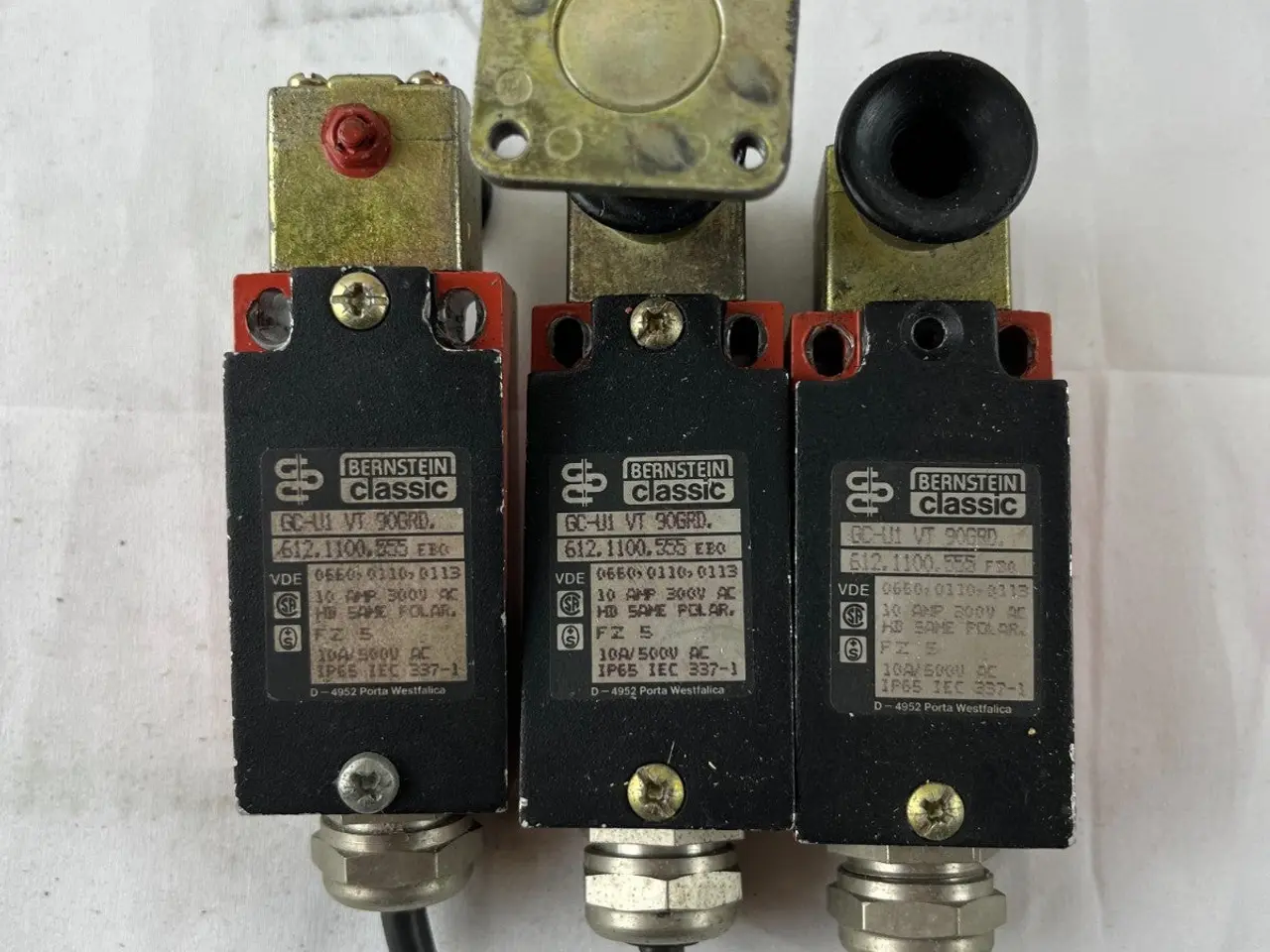 Billede 2 - parti 3x Bernstein Classic GC-U1 VT 3068D Safety