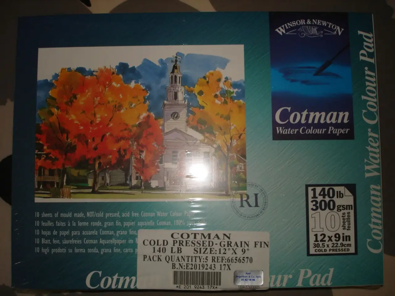 Billede 1 - Winsor & Newton water colour paper