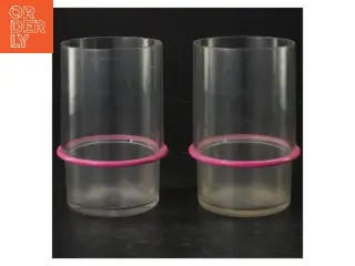 Drikkeglas 4,5 dl fra Tupperware (str. H 12 cm, ø 7,5 cm)