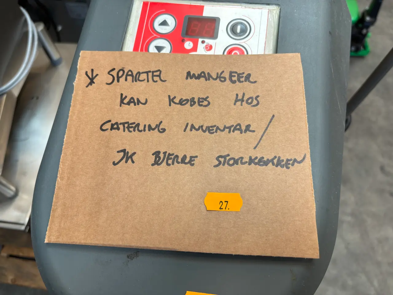 Billede 2 - Røremaskine SAMMIC 30 l.