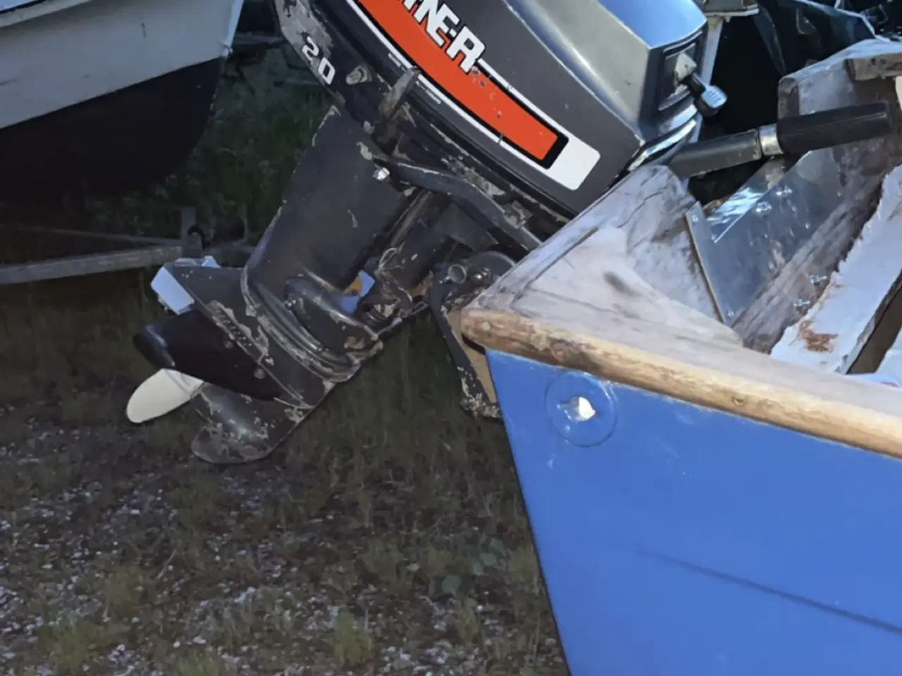Billede 2 - Påhængsmotor 20hk. Mariner