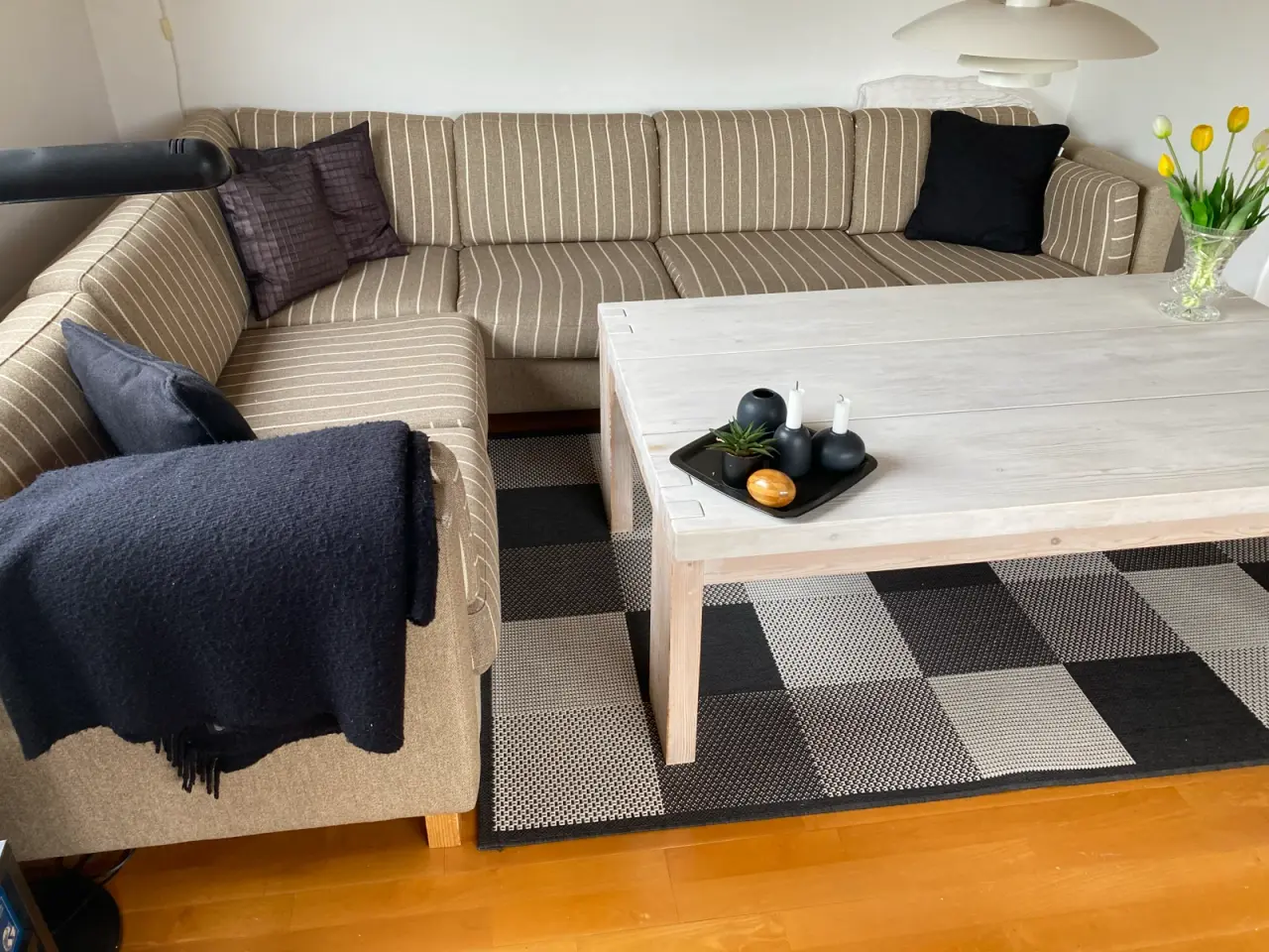 Billede 1 - Stor retro hjørnesofa