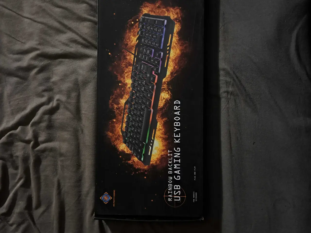Billede 1 - RAINBOW BACKLIT USB GAMING KEYBOARD