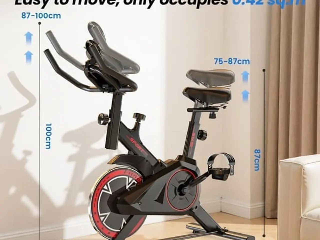 Billede 2 - Ny Motionscykel, ikke pakket ud.
